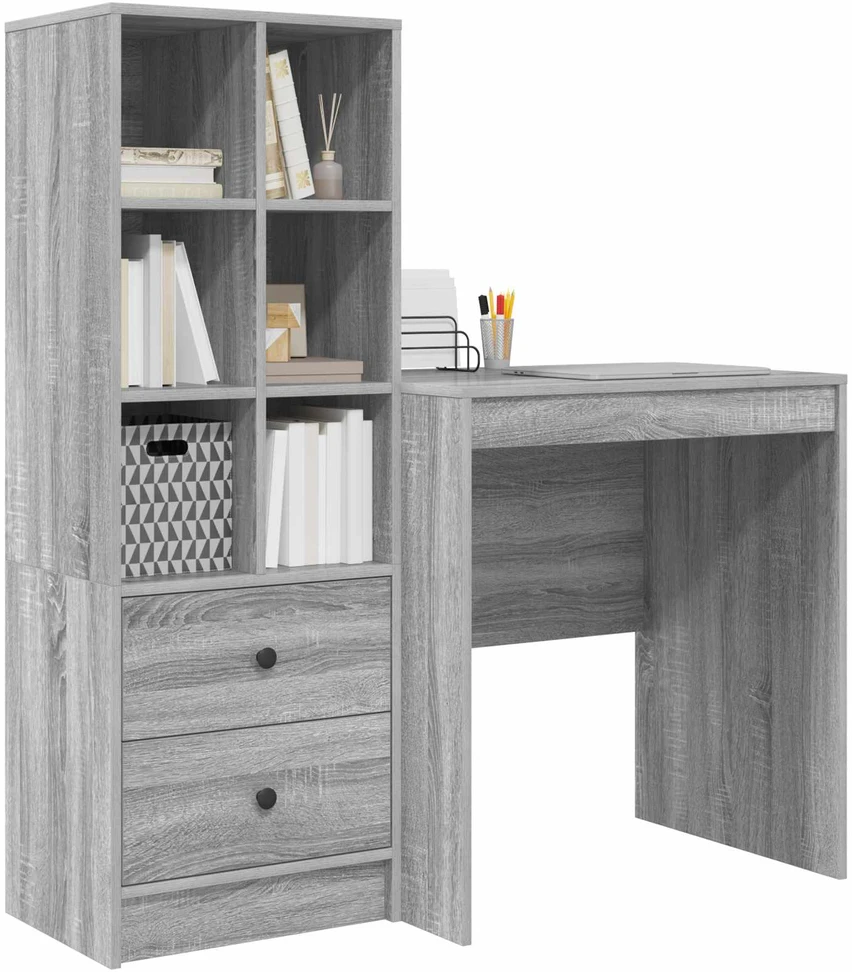 Stalas Pilkas Sonoma 115,5 x 50 x 127 cm 2 vnt.