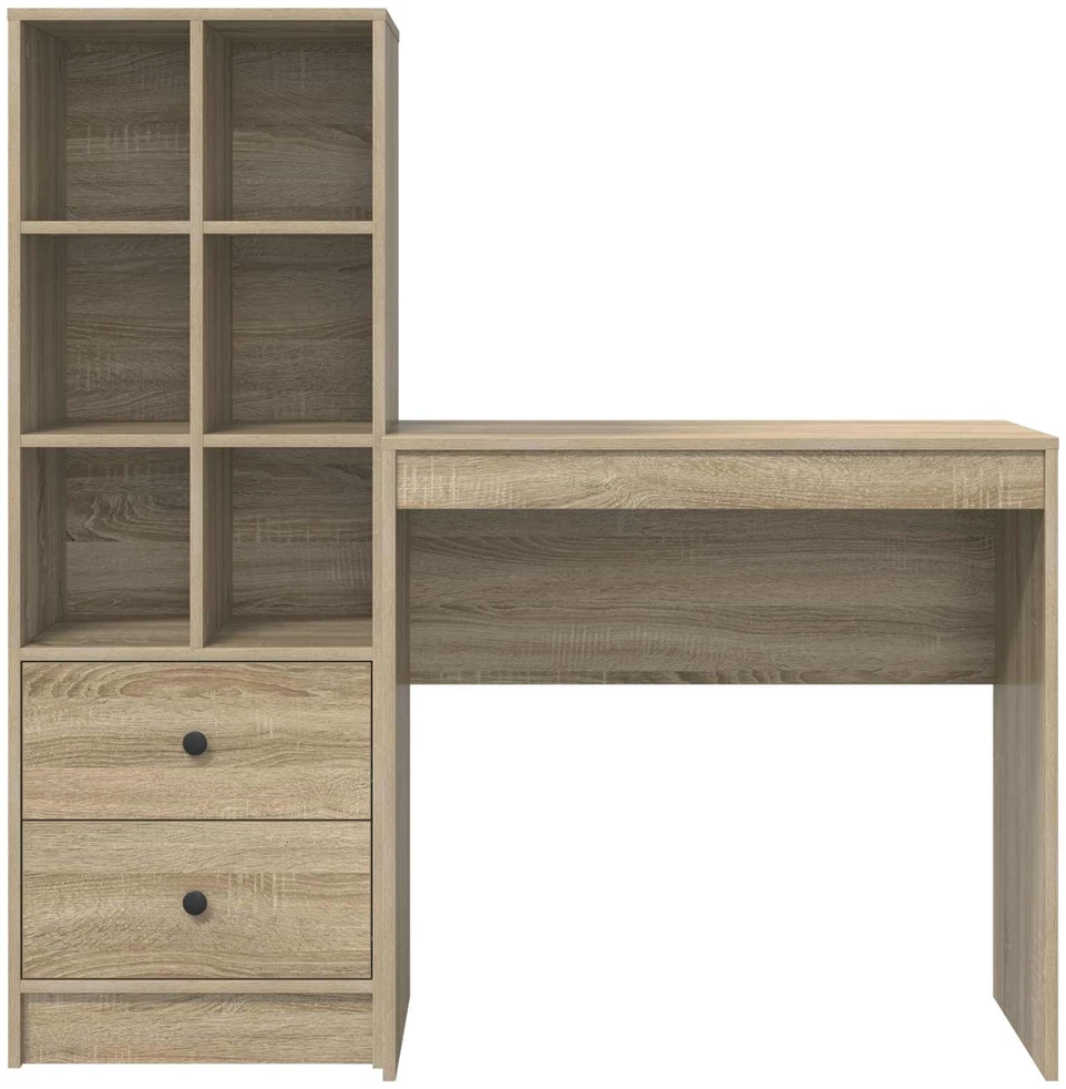 Stalas Sonoma ąžuolas 125,5 x 40 x 127 cm 2 vnt.