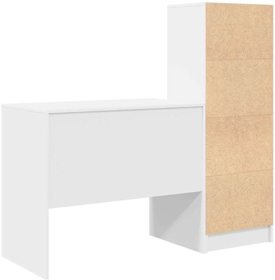 Stalas Balta 135,5 x 50 x 127 cm 2 vnt.