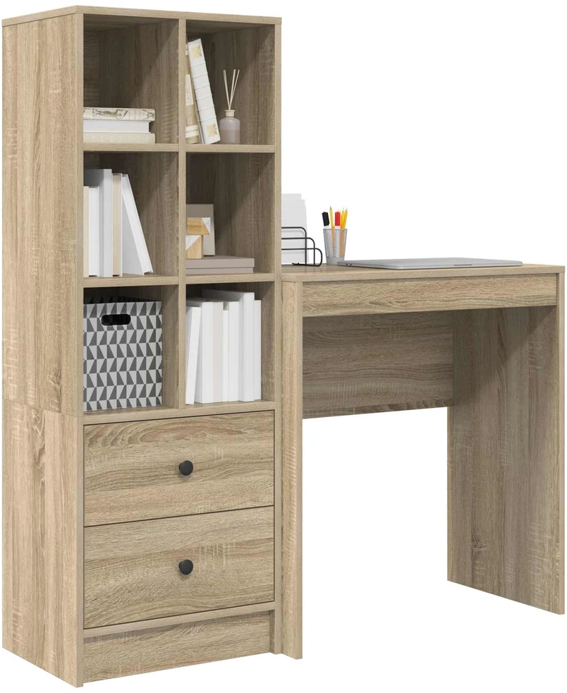Stalas Sonoma ąžuolas 115,5 x 40 x 127 cm 2 vnt.