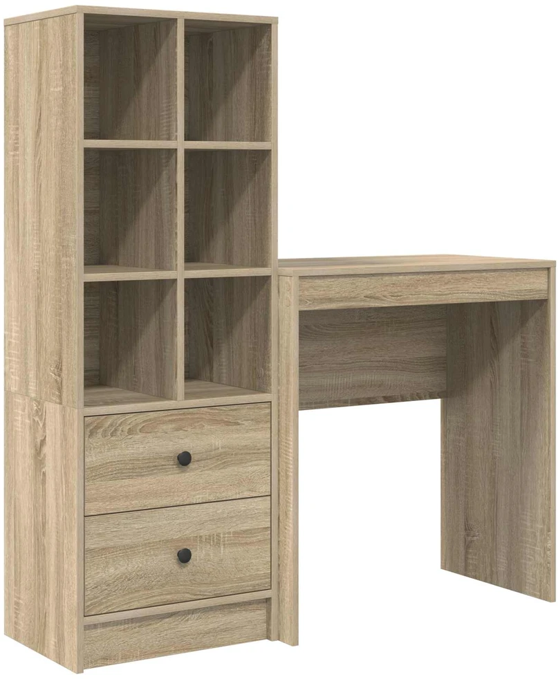 Stalas Sonoma ąžuolas 115,5 x 40 x 127 cm 2 vnt.