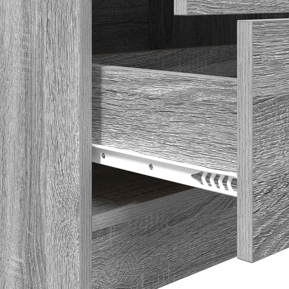 Stalas Pilkas Sonoma 115,5 x 40 x 127 cm 2 vnt.