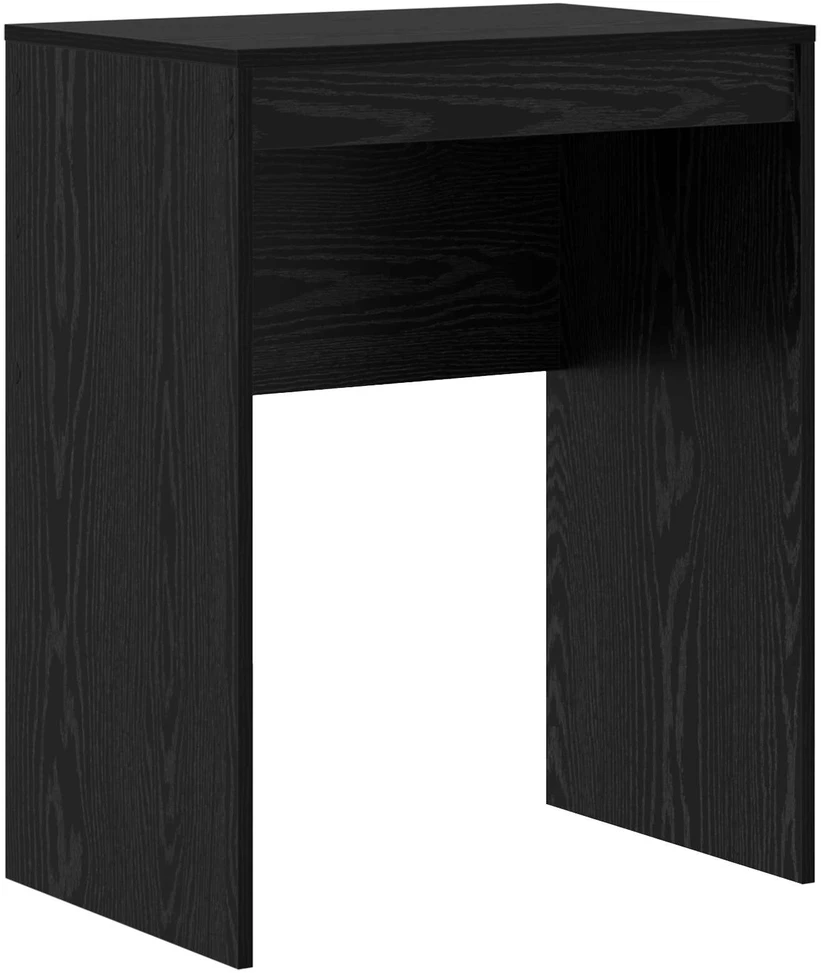 Stalas Juodas ąžuolas 105,5 x 34 x 127 cm 2 vnt.