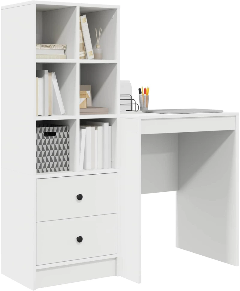 Stalas Balta 145,5 x 40 x 127 cm 2 vnt.