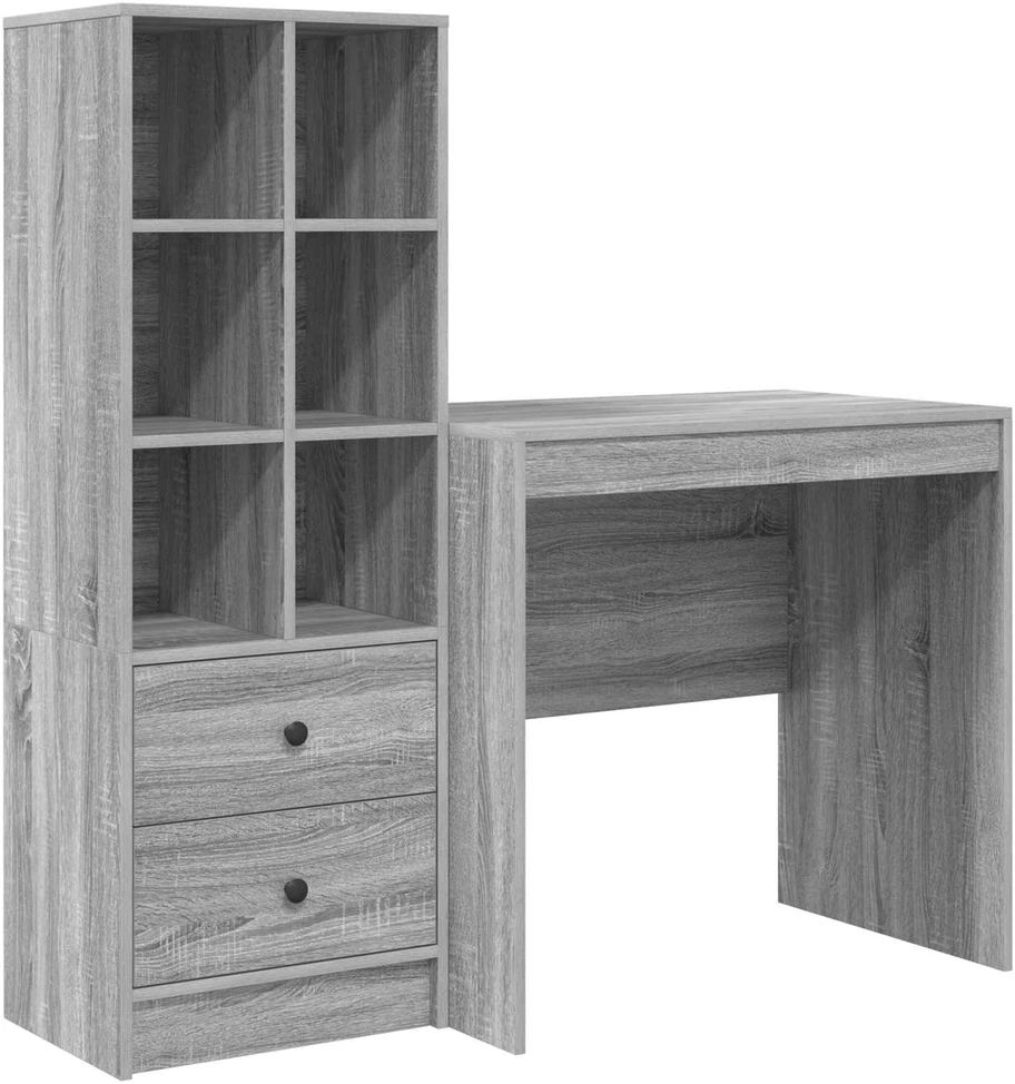 Stalas Pilkas Sonoma 125,5 x 50 x 127 cm 2 vnt.