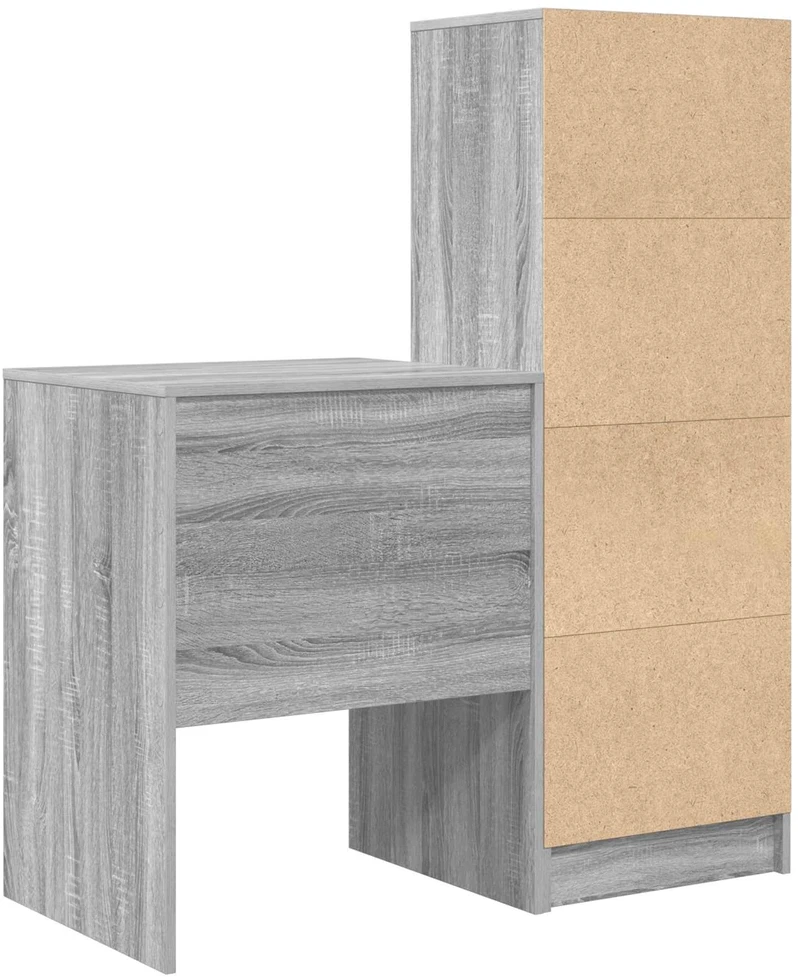 Stalas Pilkas Sonoma 105,5 x 50 x 127 cm 2 vnt.
