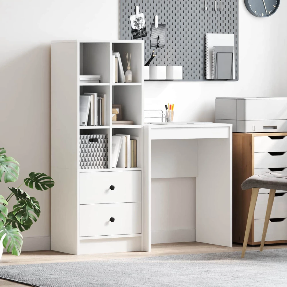 Stalas Balta 105,5 x 34 x 127 cm 2 vnt.