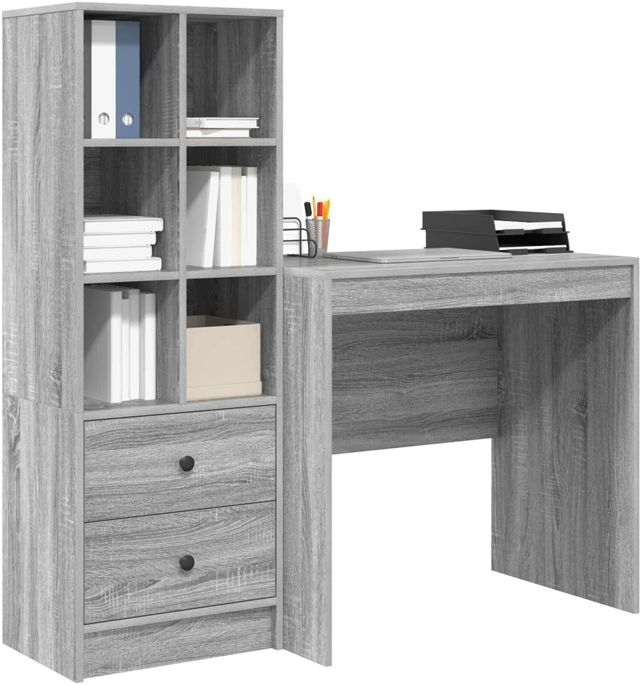 Stalas Pilkas Sonoma 125,5 x 50 x 127 cm 2 vnt.