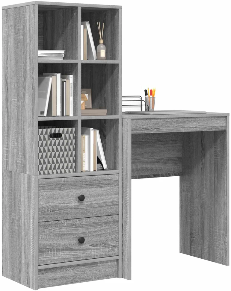 Stalas Pilkas Sonoma 105,5 x 34 x 127 cm 2 vnt.