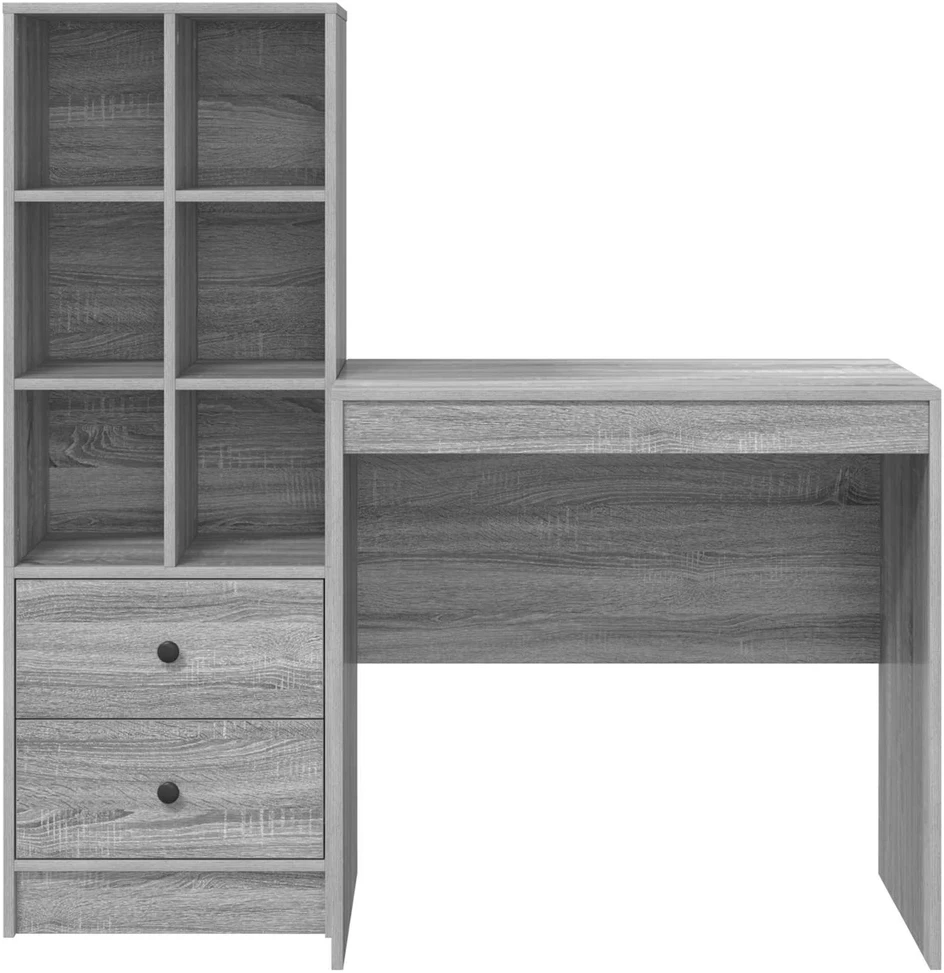 Stalas Pilkas Sonoma 125,5 x 50 x 127 cm 2 vnt.