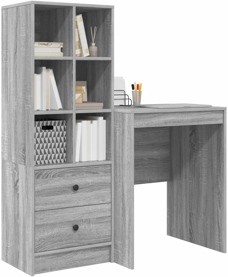 Stalas Pilkas Sonoma 105,5 x 50 x 127 cm 2 vnt.