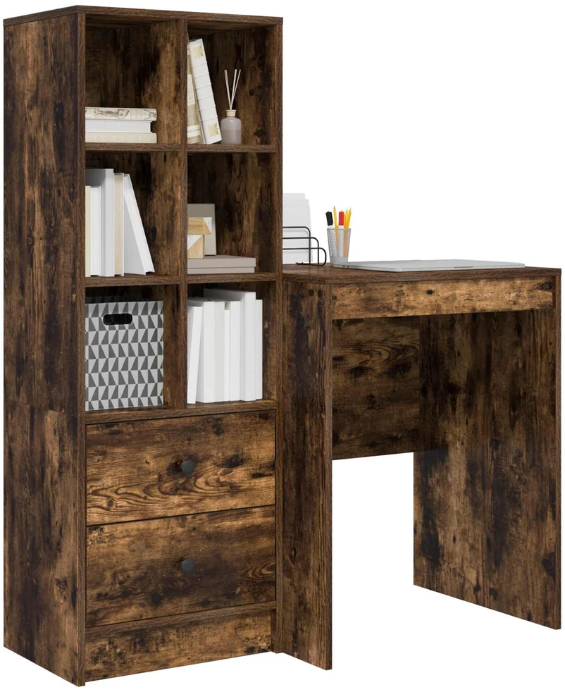 Stalas Rūkyta ąžuolas 105,5 x 50 x 127 cm 2 vnt.