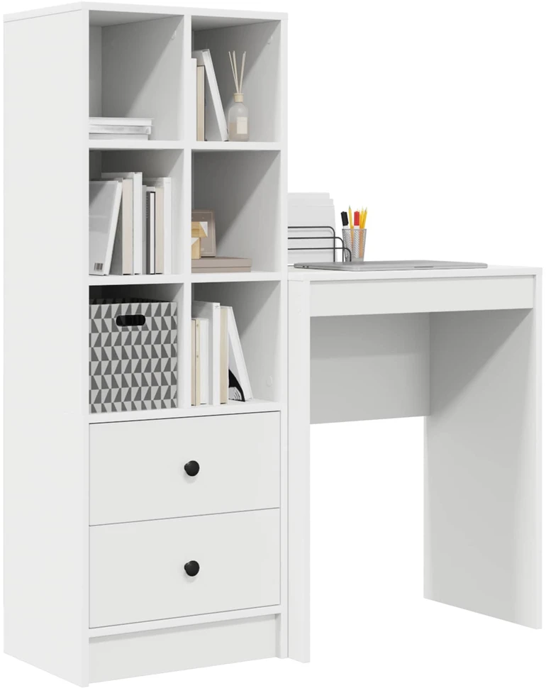 Stalas Balta 105,5 x 34 x 127 cm 2 vnt.