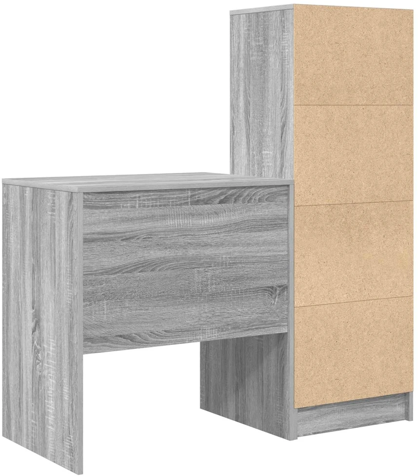 Stalas Pilkas Sonoma 115,5 x 50 x 127 cm 2 vnt.