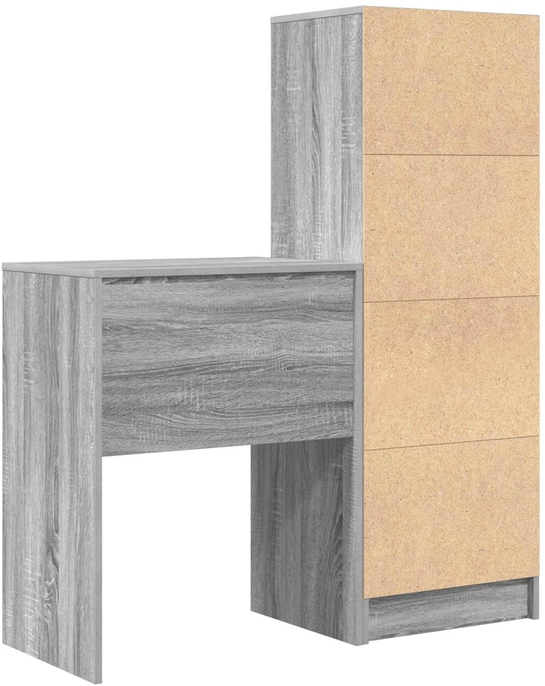 Stalas Pilkas Sonoma 105,5 x 34 x 127 cm 2 vnt.