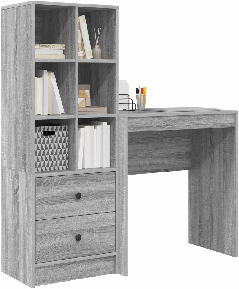 Stalas Pilkas Sonoma 115,5 x 40 x 127 cm 2 vnt.