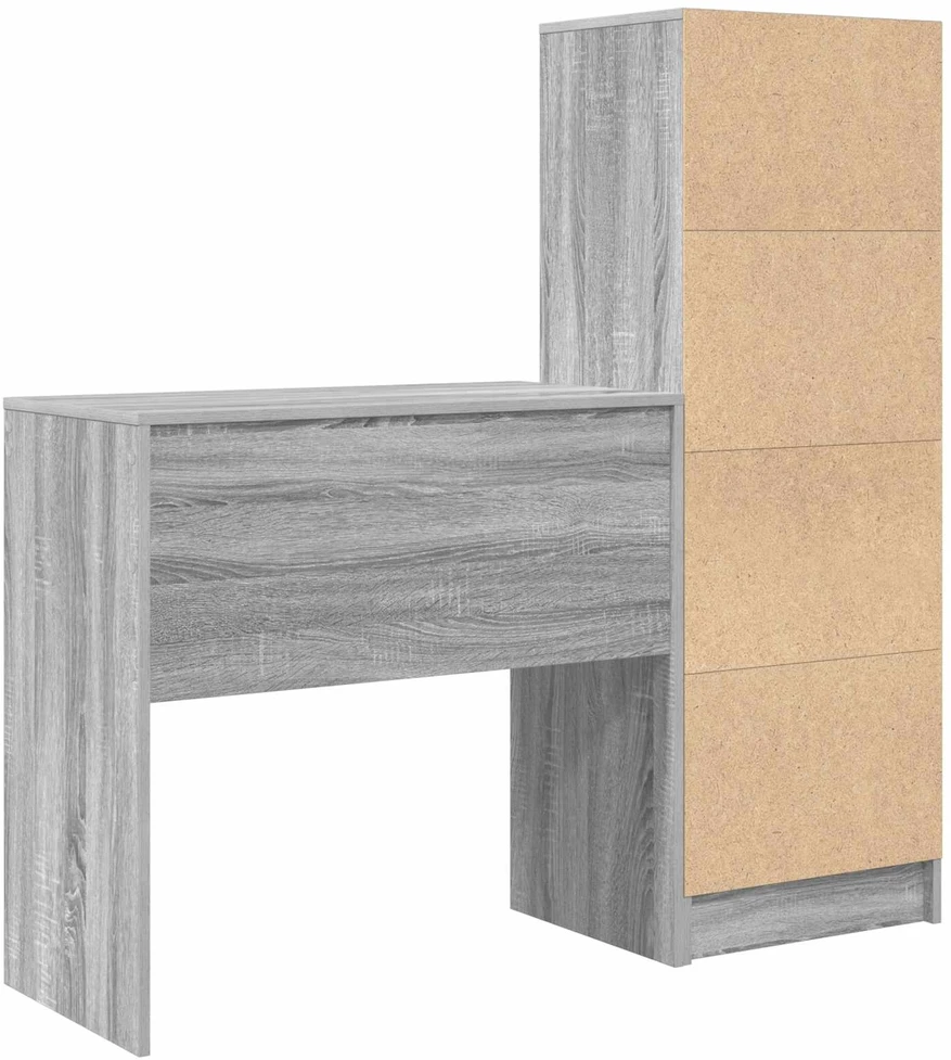 Stalas Pilkas Sonoma 125,5 x 40 x 127 cm 2 vnt.