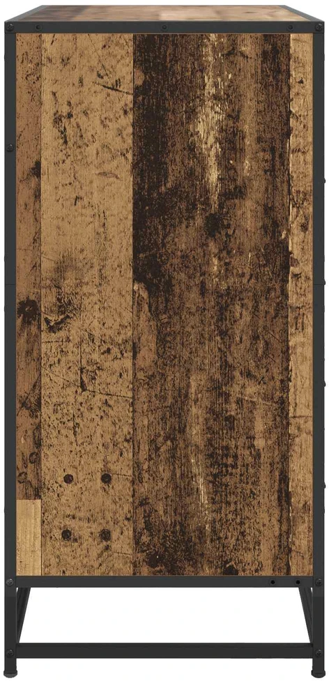 Stalčių spintelė 4-Dėžė Sendintos medienos 70 x 41 x 83,5 cm