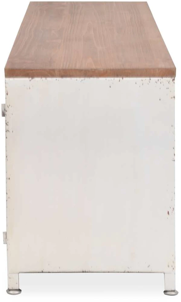 TV staliukas Staliukas televizoriui, 120x30x40 cm, balta