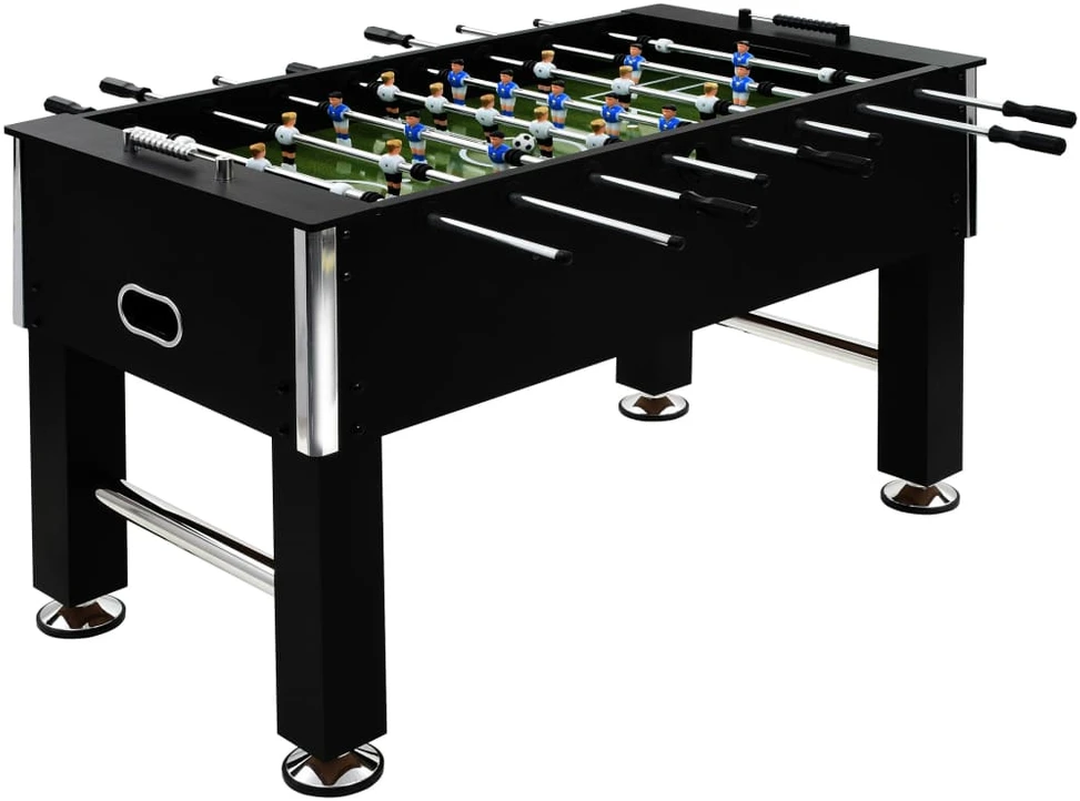 Stalo futbolo stalo kojos, 4vnt., chromas