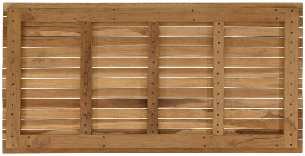 Stalo viršus 110 x 55 x 3,5 cm Stačiakampio Kieto teka medžio