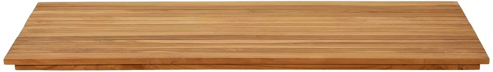 Stalo viršus 110 x 55 x 3,5 cm Stačiakampio Kieto teka medžio