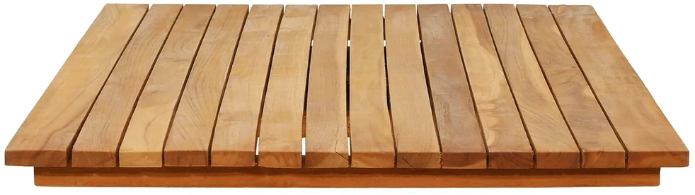 Stalo viršus 110 x 55 x 3,5 cm Stačiakampio Kieto teka medžio