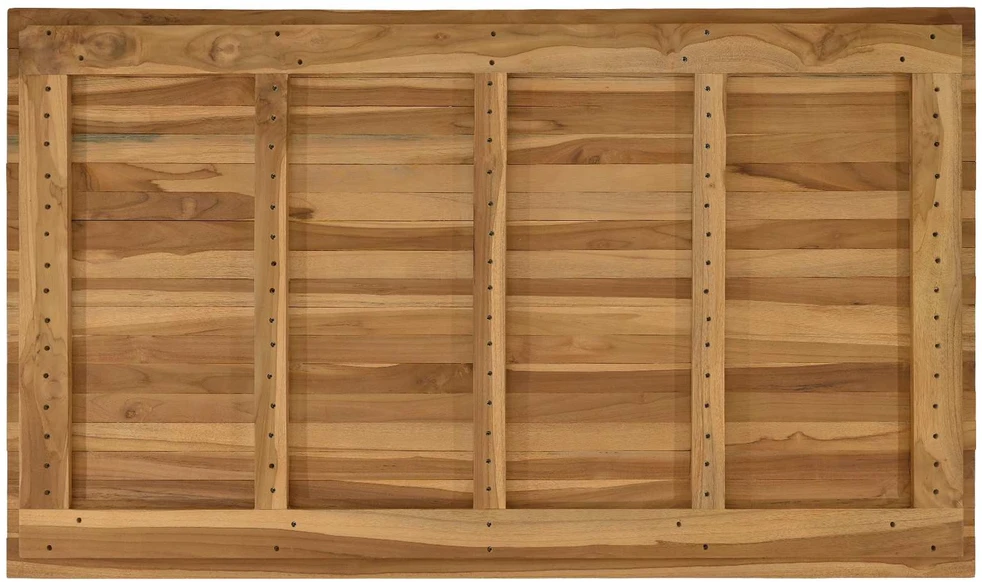 Stalo viršus 120 x 70 x 3,5 cm Stačiakampio Kieto teka medžio