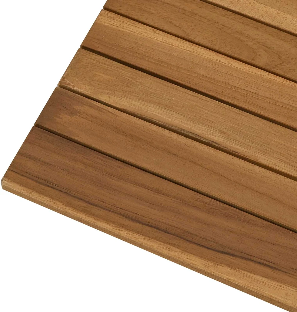 Stalo viršus 50 x 50 x 3,5 cm Kvadrato Kieto teka medžio