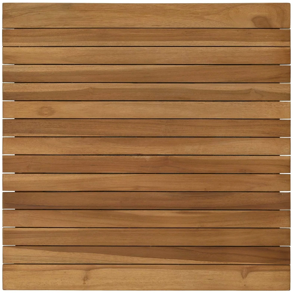 Stalo viršus 60 x 60 x 3,5 cm Kvadrato Kieto teka medžio