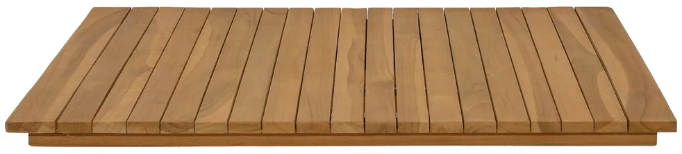 Stalo viršus 70 x 70 x 3,5 cm Kvadrato Kieto teka medžio