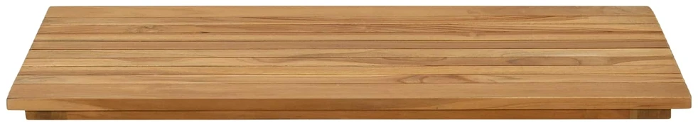 Stalo viršus 80 x 40 x 3,5 cm Stačiakampio Kieto teka medžio