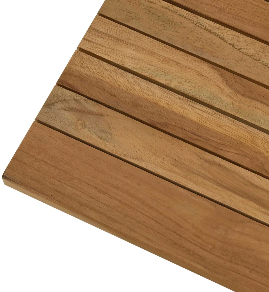 Stalo viršus 80 x 40 x 3,5 cm Stačiakampio Kieto teka medžio