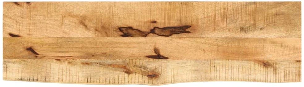 Stalviršis, 100x20x3,8cm, mango masyvas, su gyvu kraštu