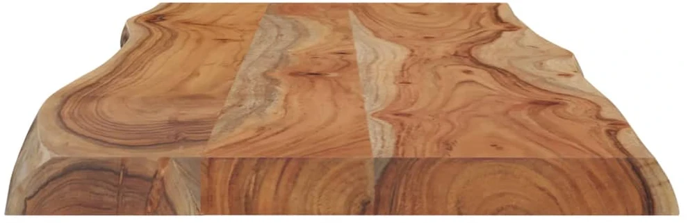 Stalviršis, 100x40x2,5cm, akacijos masyvas, su gyvu kraštu