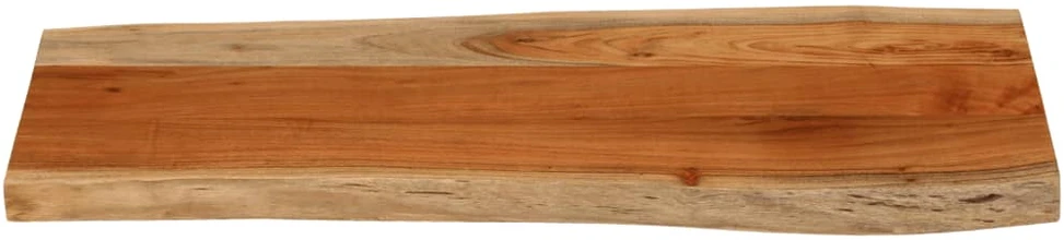 Stalviršis, 100x40x3,8cm, akacijos masyvas, su gyvu kraštu