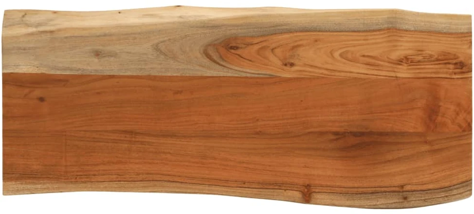Stalviršis, 100x40x3,8cm, akacijos masyvas, su gyvu kraštu