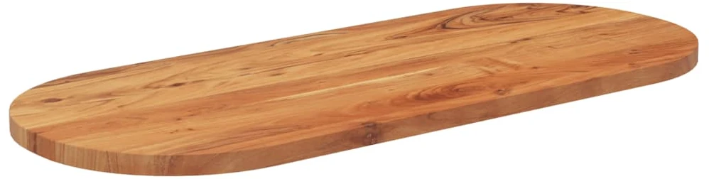 Stalviršis, 100x40x3,8cm, akacijos masyvas, ovalo formos