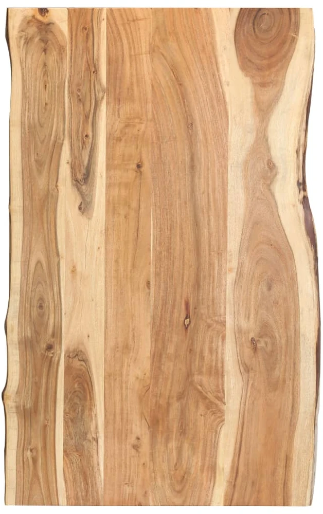 Stalviršis, 100x(50-60)x3,8cm, akacijos medienos masyvas