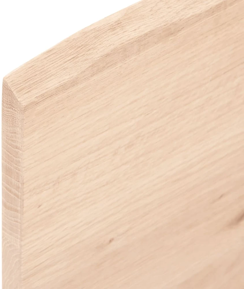 Stalviršis, 100x50x2cm, neapdorotas ąžuolo medienos masyvas
