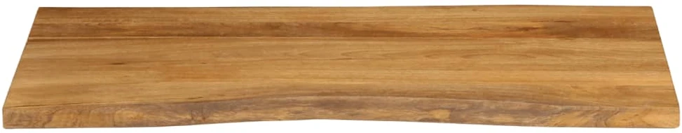 Stalviršis, 100x60x2,5cm, mango masyvas, su gyvu kraštu