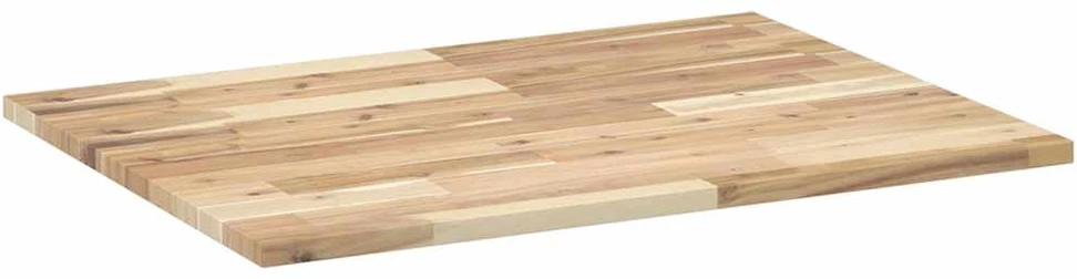Stalviršis, 100x60x2cm, akacijos masyvas, stačiakampis