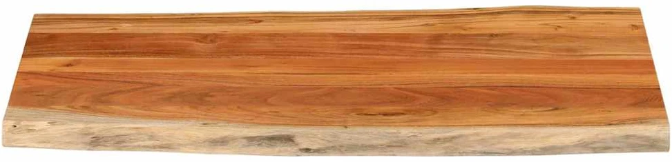Stalviršis, 100x60x3,8cm, akacijos masyvas, su gyvu kraštu