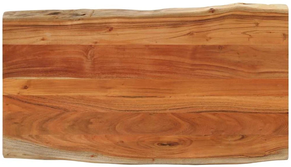 Stalviršis, 100x60x3,8cm, akacijos masyvas, su gyvu kraštu