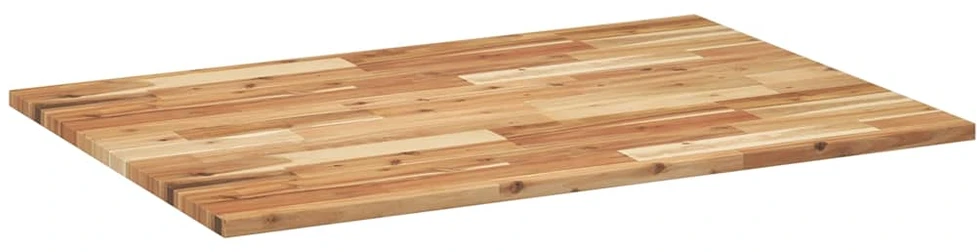 Stalviršis, 100x70x2cm, akacijos masyvas, stačiakampis