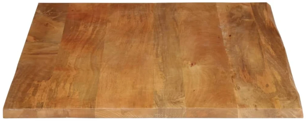 Stalviršis, 100x80x2,5cm, mango masyvas, su gyvu kraštu