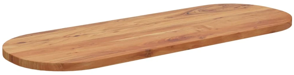 Stalviršis, 110x40x2,5cm, akacijos masyvas, ovalo formos