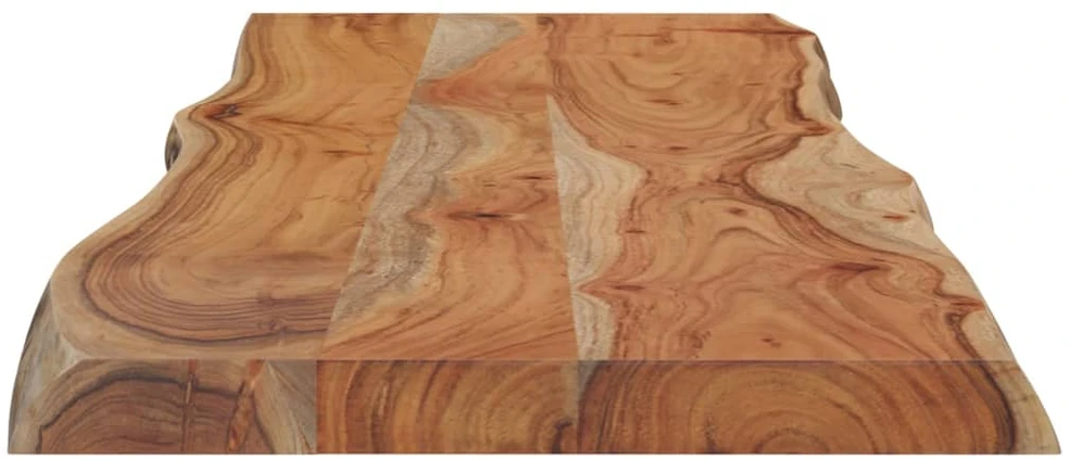 Stalviršis, 110x40x2,5cm, akacijos masyvas, su gyvu kraštu