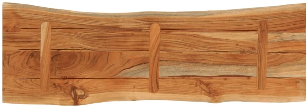 Stalviršis, 110x40x3,8cm, akacijos masyvas, su gyvu kraštu
