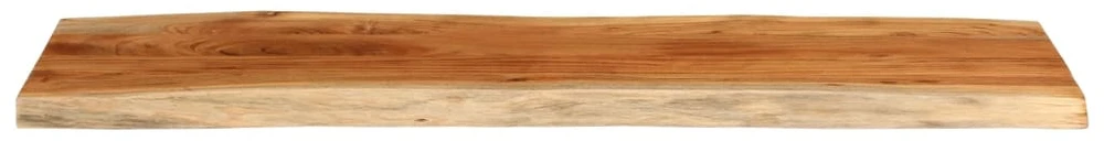 Stalviršis, 110x40x3,8cm, akacijos masyvas, su gyvu kraštu